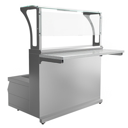 Мармит первых блюд 2-конфорочный индукционный Luxstahl МПИ (С)-1200 Premium (камень)