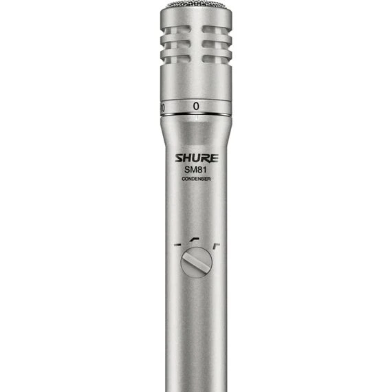 Кардиоидный конденсаторный инструментальный микрофон Shure SM81