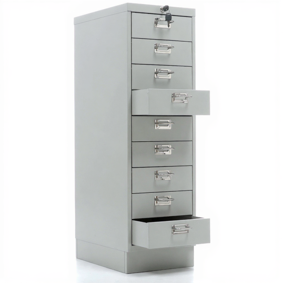 Картотечный шкаф ПРАКТИК MDC-A4/910/9