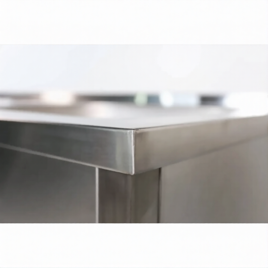 Стол производственный СПРп - 860х1200х800 «Profi Inox» (полка-решетка)