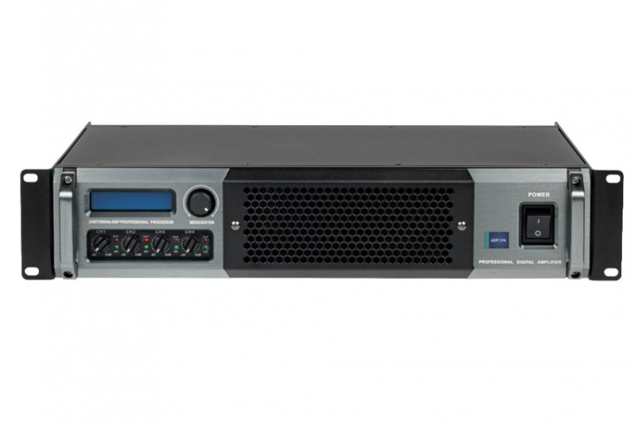 4-канальный усилитель с DSP процессором АВРОРА А4-1300