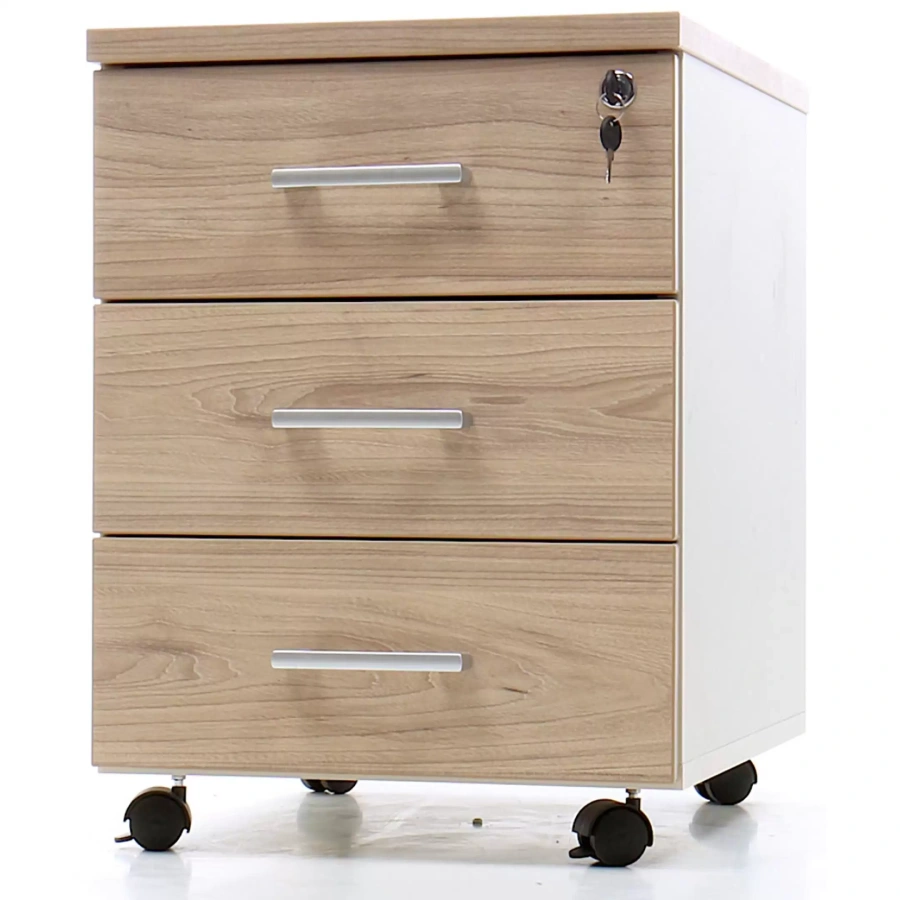 Тумба выкатная NPW-406 L3 вяз натуральный/бежевый