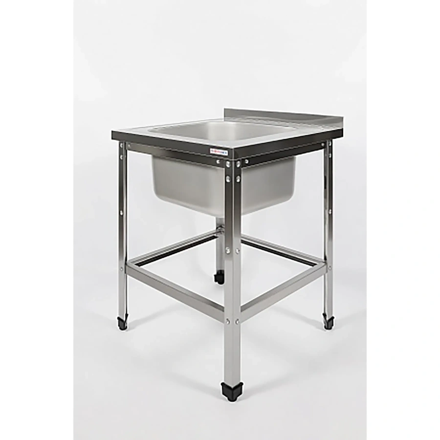 Ванна моечная односекционная цельнотянутая с бортом ВМЦ-1/6/6-БО-ЭН