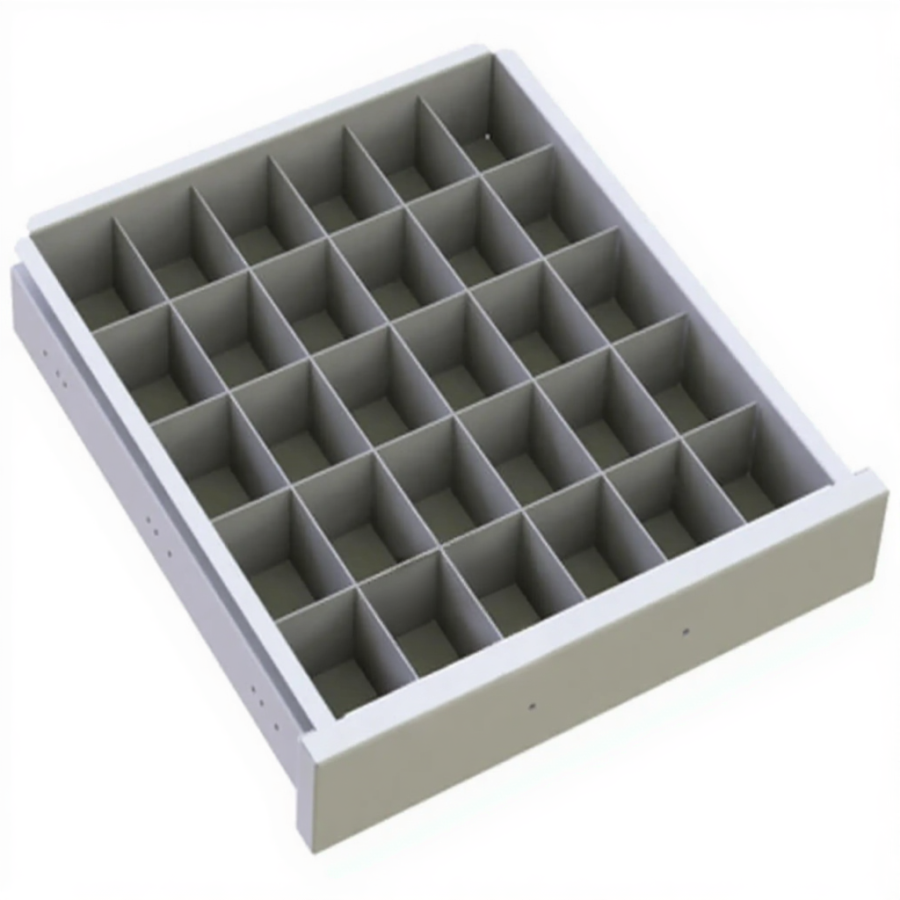 Шкаф для ключей (20 ящиков, 3 двери)