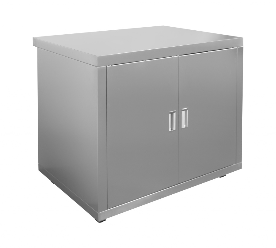 Стол-тумба универсальный  Luxstahl СТУР2-12/8 распашные двери