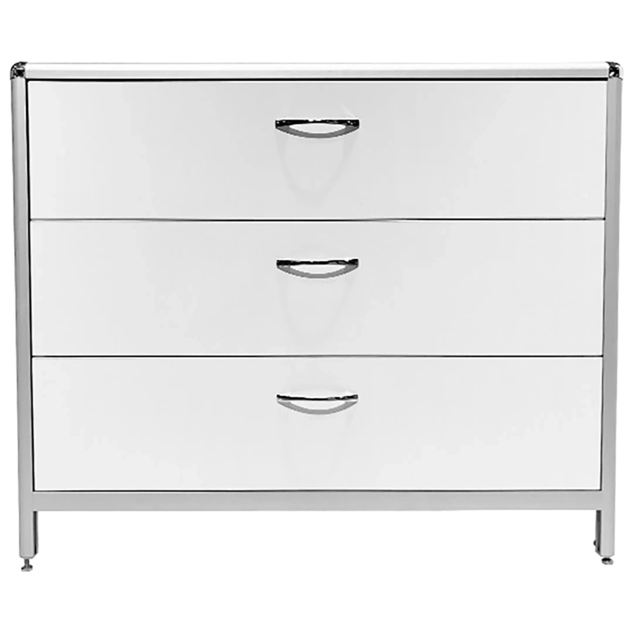 Стол-тумба лабораторная MED 12.010al (белый)