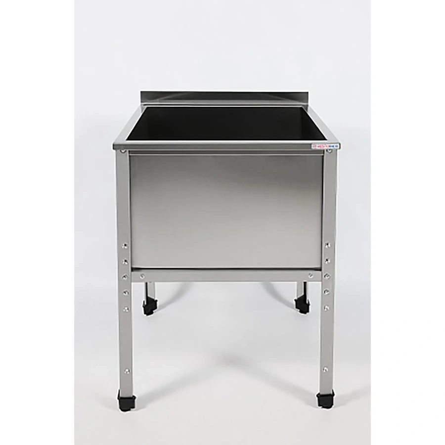 Ванна моечная односекционная с бортом ВМС-1/8-Б-ЭН