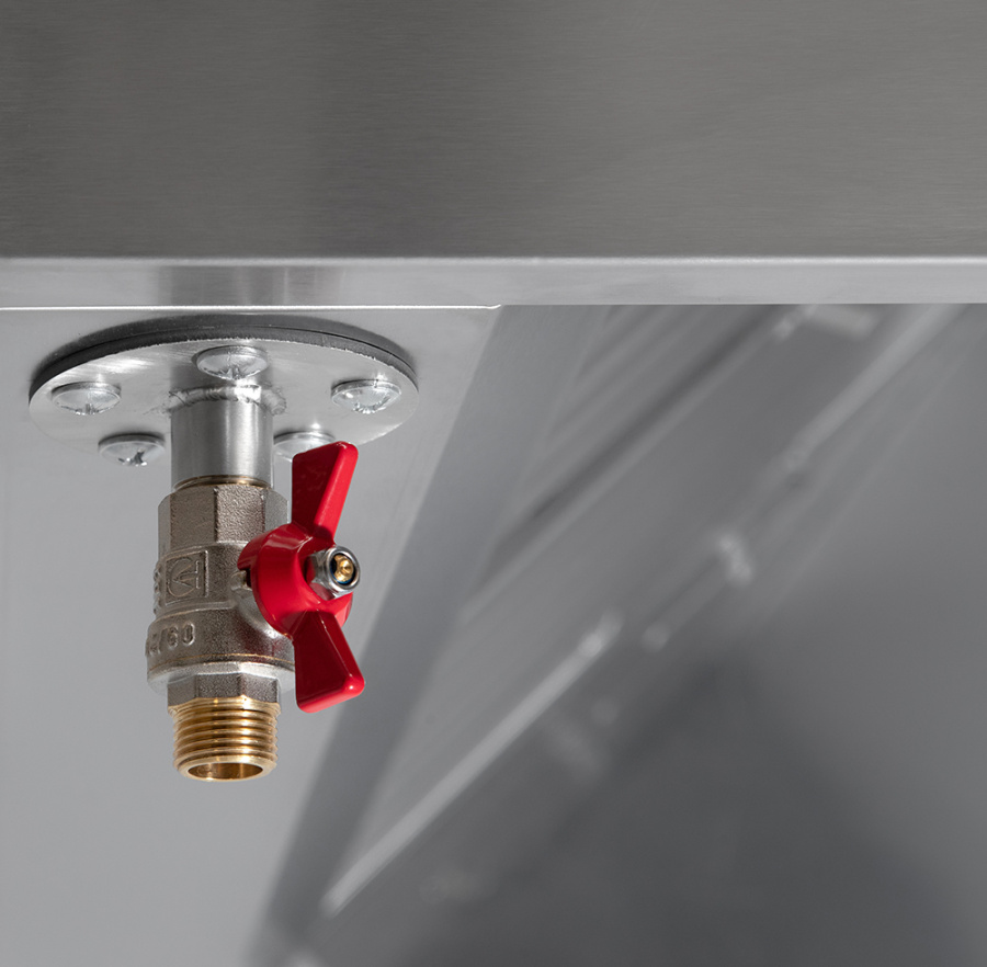 Зонт коробчатый пристенный Luxstahl ЗКП 1400х900