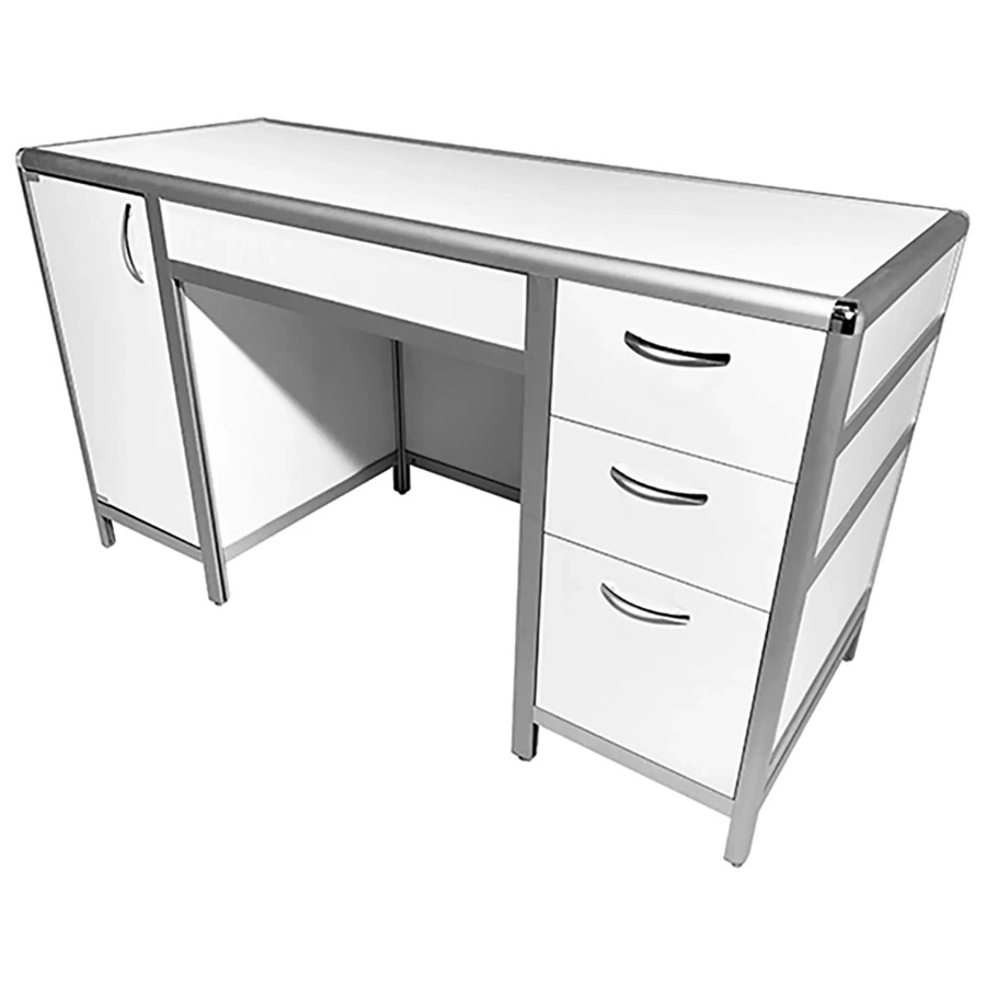 Стол лабораторный MED 10.008al (белый)