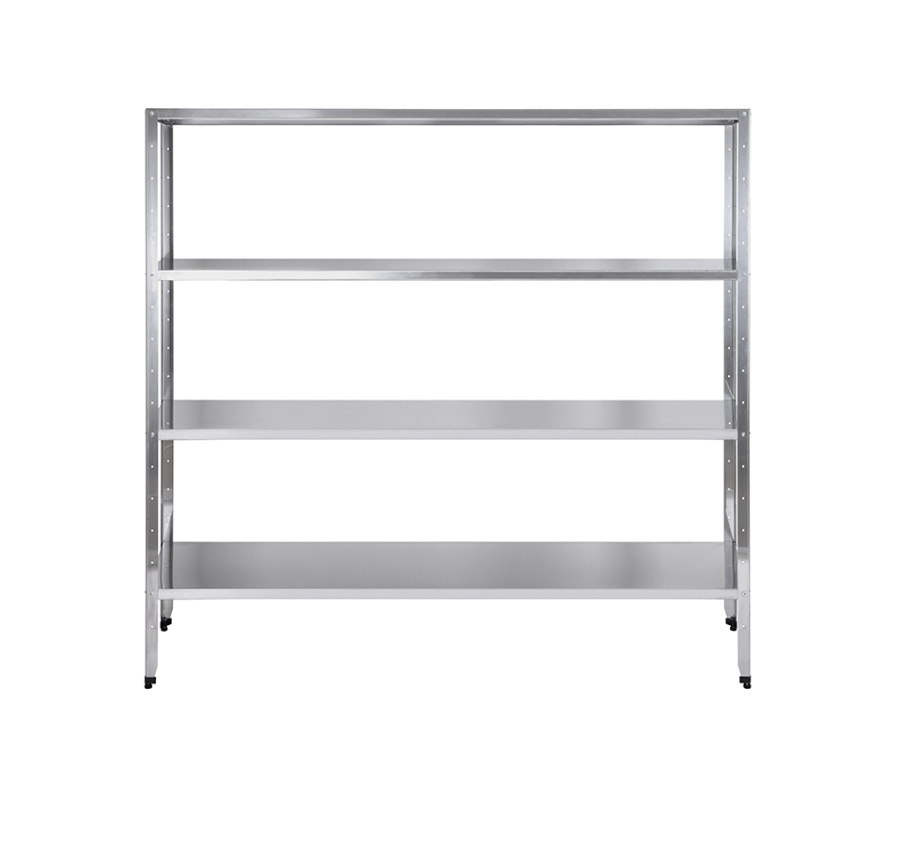 Стеллаж кухонный Luxstahl СР-1800х1600х300/4 нерж